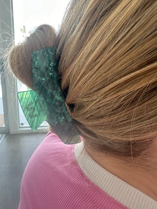 Jade Hair Claw - Mia Wagner Salon