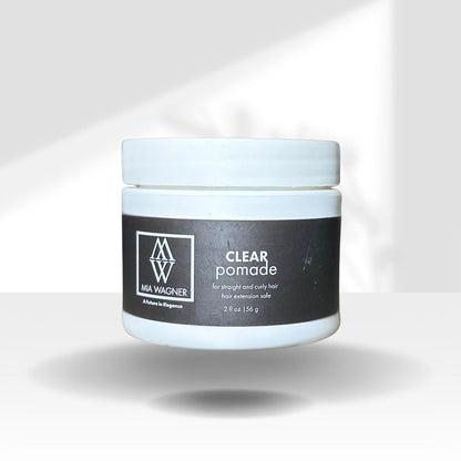 Clear Pomade - Sleek Smooth Edges and Hair - Mia Wagner Salon