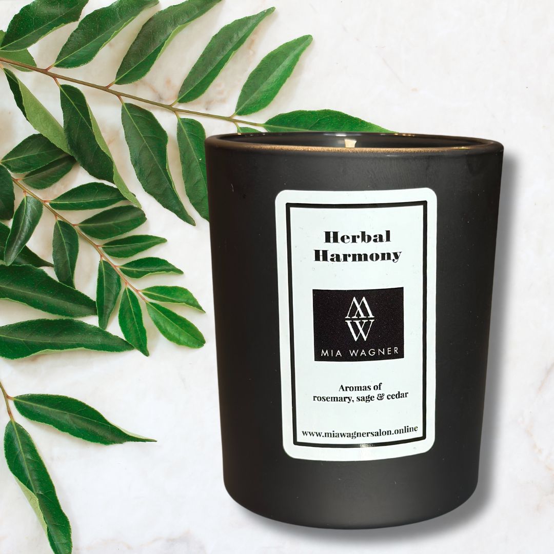 Holiday Candles | Herbal Harmony - Mia Wagner Salon