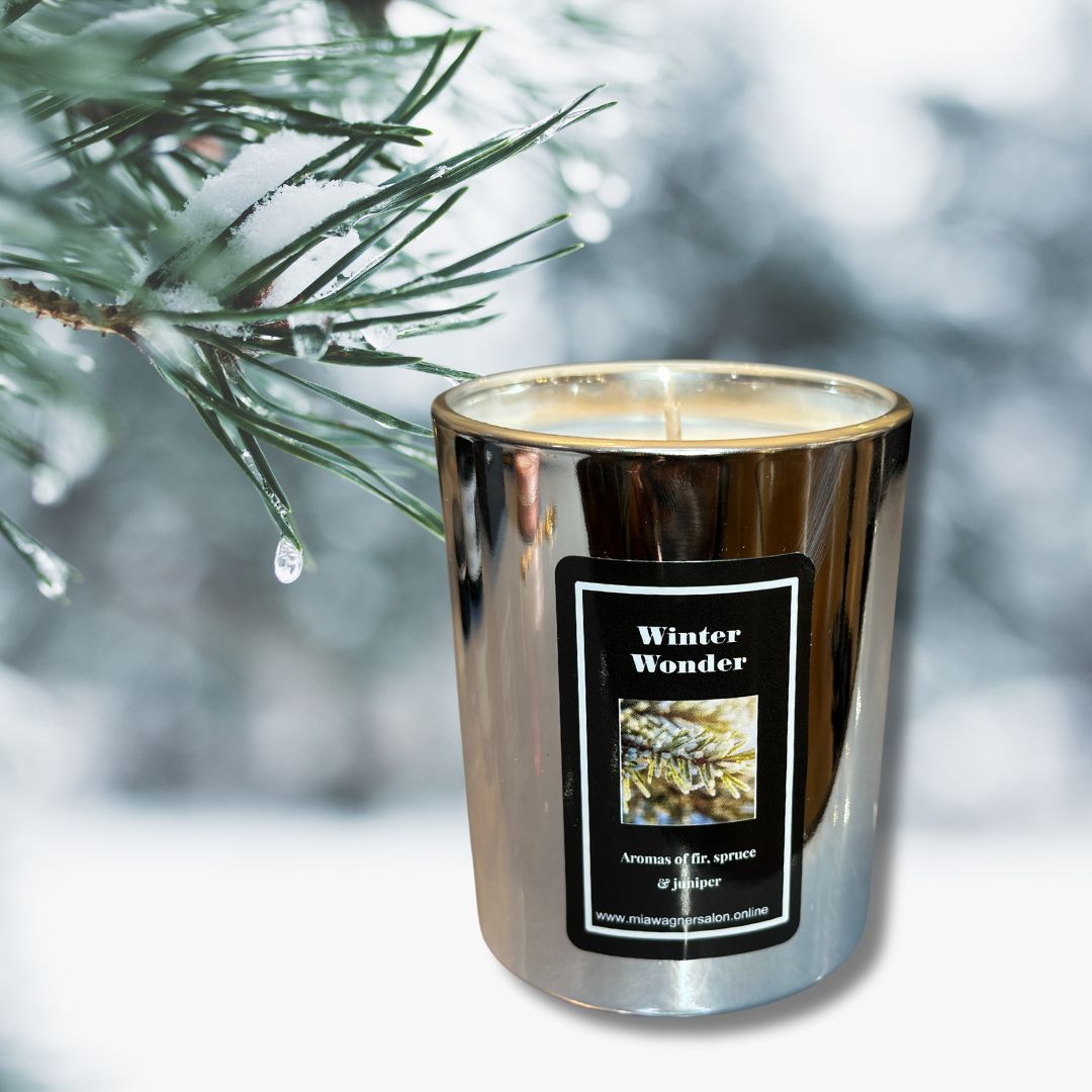 Holiday Candles: Winter Wonderland - Mia Wagner Salon