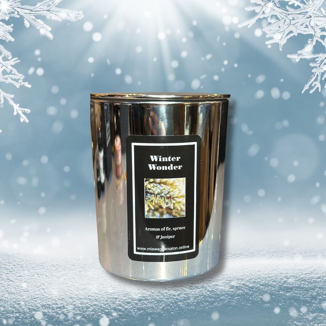 Holiday Candles: Winter Wonderland - Mia Wagner Salon